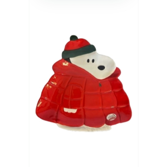 Peanuts | Holiday | New Peanuts Christmas Snoopy Red Puffer Jacket ...